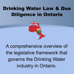 Drinking Water Law and Due Diligence in Ontario
