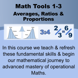 Math Tools 1-3: Averages, Ratios & Proportions