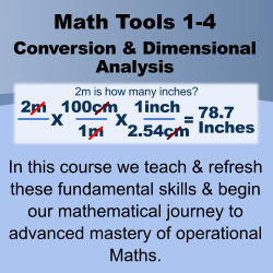 Math Tools 1-4: Conversions & Dimensional Analysis