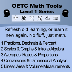 Math Tools - Level 1 - 5 Course Pkg.